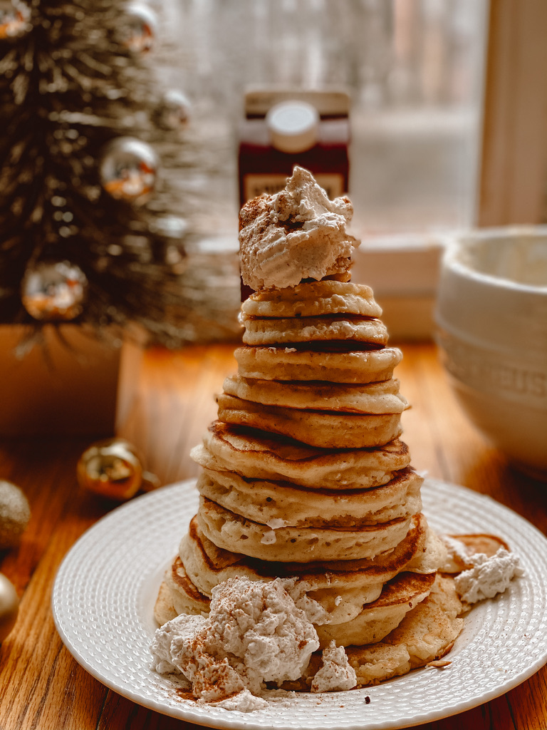 Eggnog Pancakes & CHRISTMAS VACATION