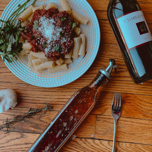 Slow Cooker Red Wine Sunday Ragù Pasta. - Half Baked Harvest