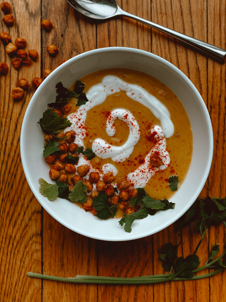 Coconut Curry Butternut Squash Soup